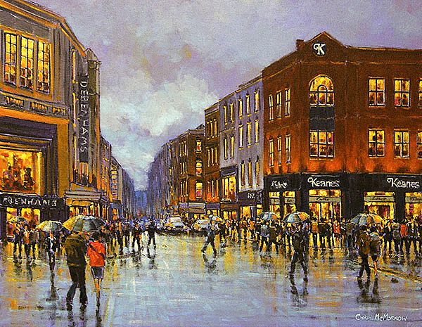 Chris McMorrow - Crossing O'Connell Street, Limerick - 238