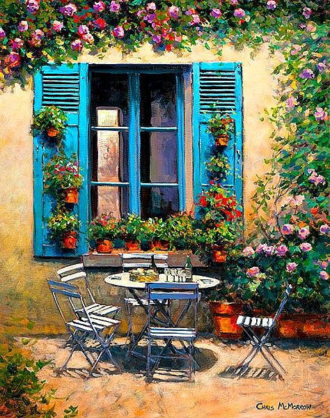 Chris McMorrow - The House with the Blue Shutters - 548