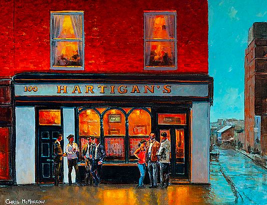 Chris McMorrow - Hartigans Pub, Leeson Street, Dublin - 780