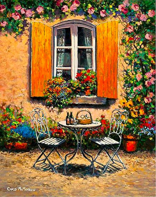 Chris McMorrow - House with the Yellow Shutters - 565