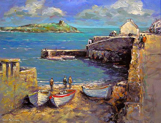 Chris McMorrow - Summer in Coliemore, Dalkey - 937
